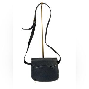 Authentic Vintage Loewe Leather Crossbody/Shoulder Bag Structured Sage Green
